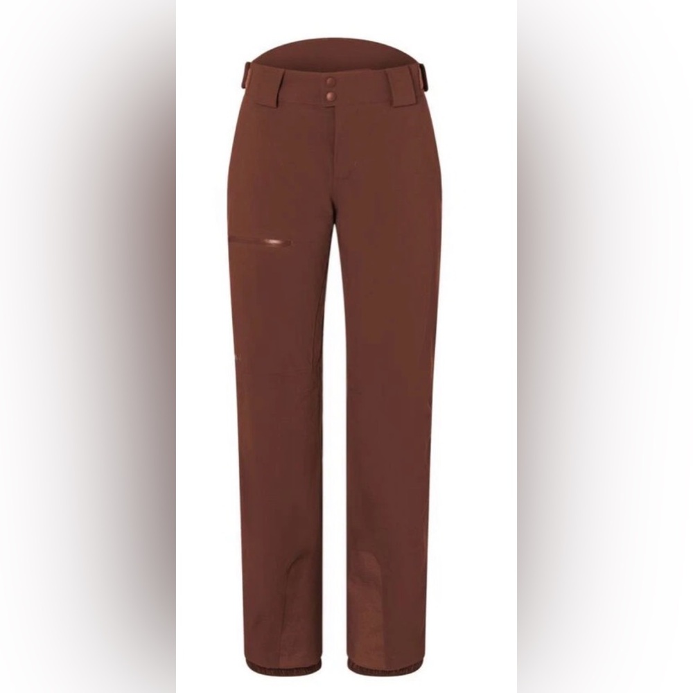 Marmot Refuge Chocolate Brown Ski Pants Waterproof Insulated NWT Women's Size XS